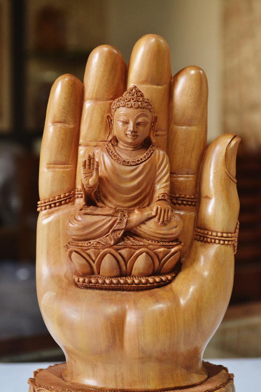 Buy Miss Peach - Handicraft Religious Idols Of Lord Baby Buddha Statue For  Home Decor , Diwali Gift, Best Gift for Diwali Decor, Diwali Decoration  Online at Best Prices in India - JioMart.